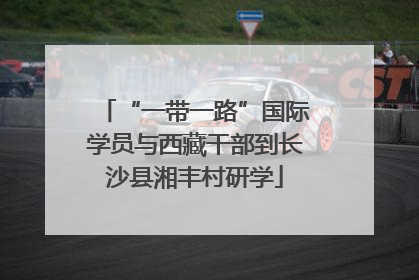 “一带一路”国际学员与西藏干部到长沙县湘丰村研学