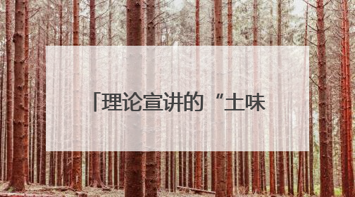 理论宣讲的“土味情话” “涧溪春晓”的破圈密码
