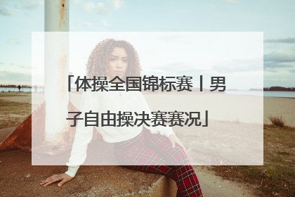 体操全国锦标赛丨男子自由操决赛赛况