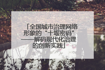 全国城市治理网络形象的“十堰密码”——解码现代化治理的创新实践