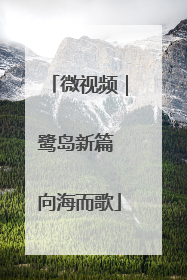 微视频｜鹭岛新篇 向海而歌
