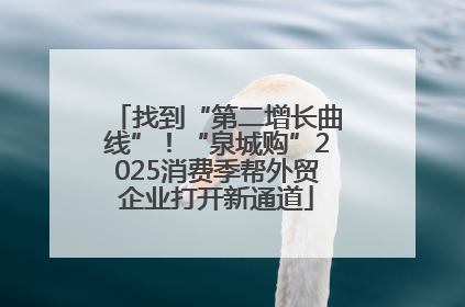 找到“第二增长曲线”！“泉城购”2025消费季帮外贸企业打开新通道