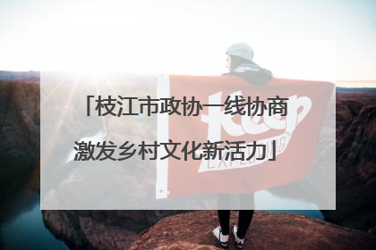枝江市政协一线协商激发乡村文化新活力