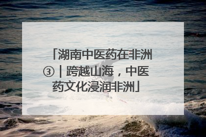 湖南中医药在非洲③｜跨越山海，中医药文化浸润非洲