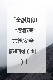 金融知识“零距离” 共筑安全防护网（图）