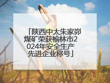 陕西中太朱家峁煤矿荣获榆林市2024年安全生产先进企业称号