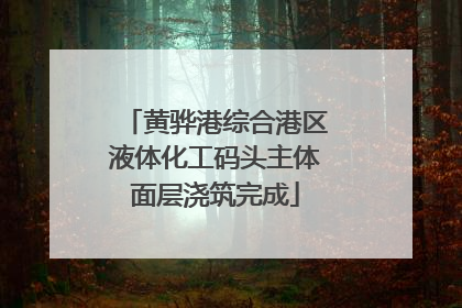 黄骅港综合港区液体化工码头主体面层浇筑完成