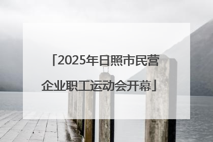 2025年日照市民营企业职工运动会开幕